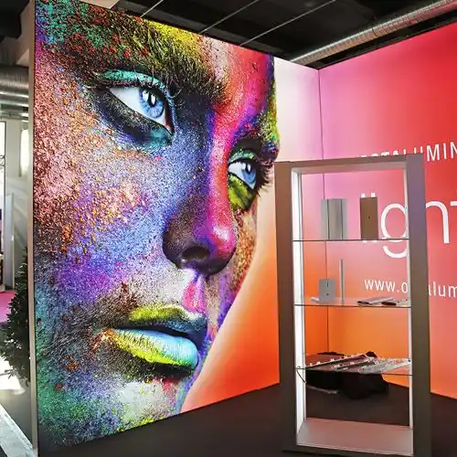 Backlit SEG Wall Display NY