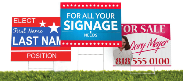 CHEAP YARD SIGNS LAWN SIGNS LONG ISLAND NY NEW YORK NASSAU SUFFOLK COUNTY AND Entire USA
